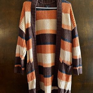 Striped Cardigan
